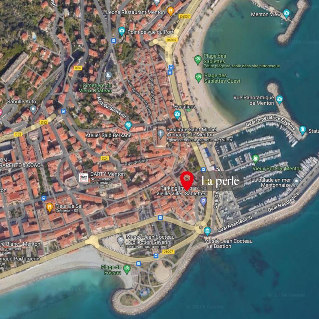 Apartament La Perle Mentona Zewnętrze zdjęcie